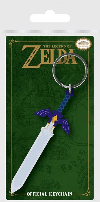 ZELDA - Rubber Keyring - Master Sword