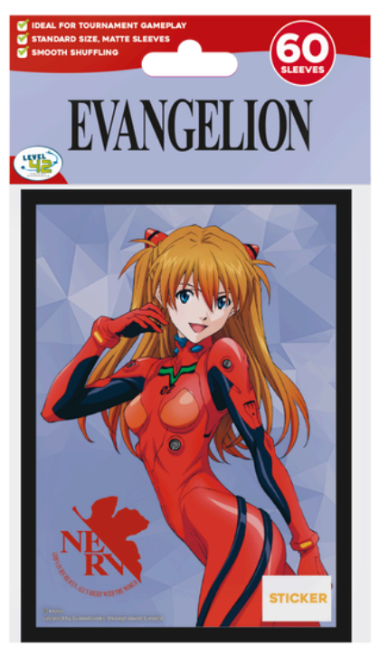 EVANGELION - Asuka - Card Sleeve Normal Size (66x91mm)