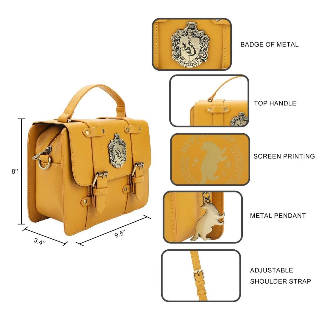 HARRY POTTER - HufflePuff - Satchel Handbag