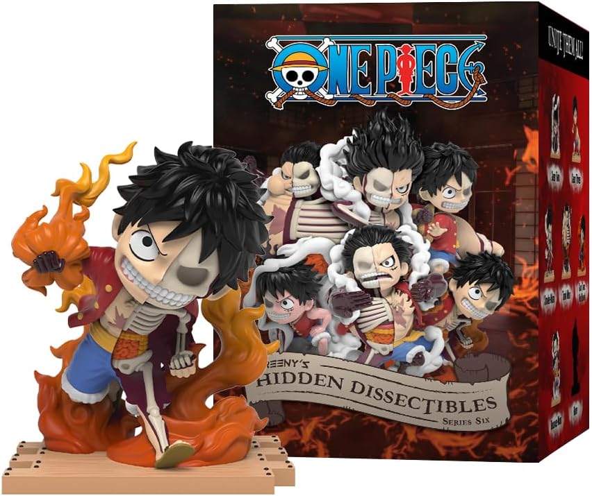 ONE PIECE - Luffy Gears -Freeny's Hidden Dissectibles (Display 6 Fig.)