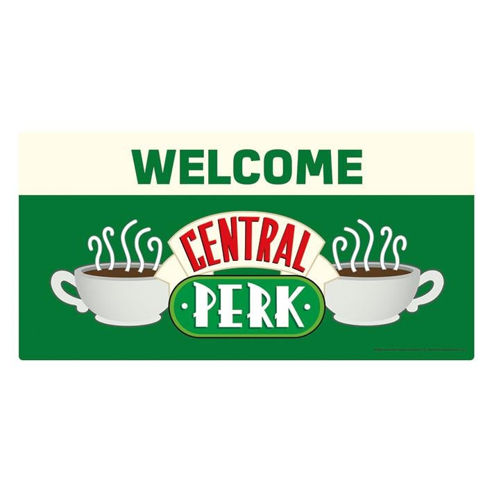 FRIENDS - Welcome to Central Perk - Metal Sign