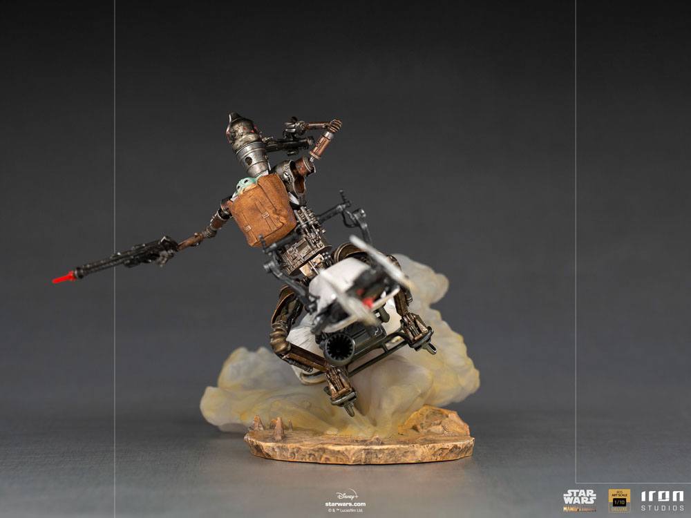 STAR WARS - IG-11 & The Child - Statuette Deluxe BDS Art Scale 20cm
