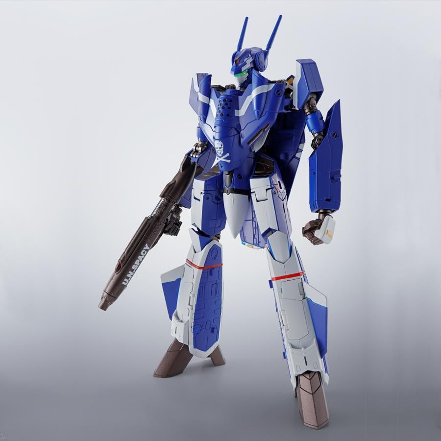 MACROSS - VF-0S Phoenix (Genius Blue Vers.) - Figure Hi-Metal R 14cm