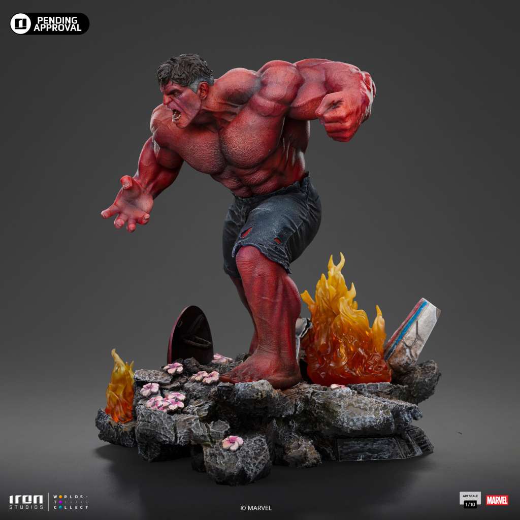 CAPTAIN AMERICA 4 - Red Hulk - Statue Art Scale 1/10 23.5cm