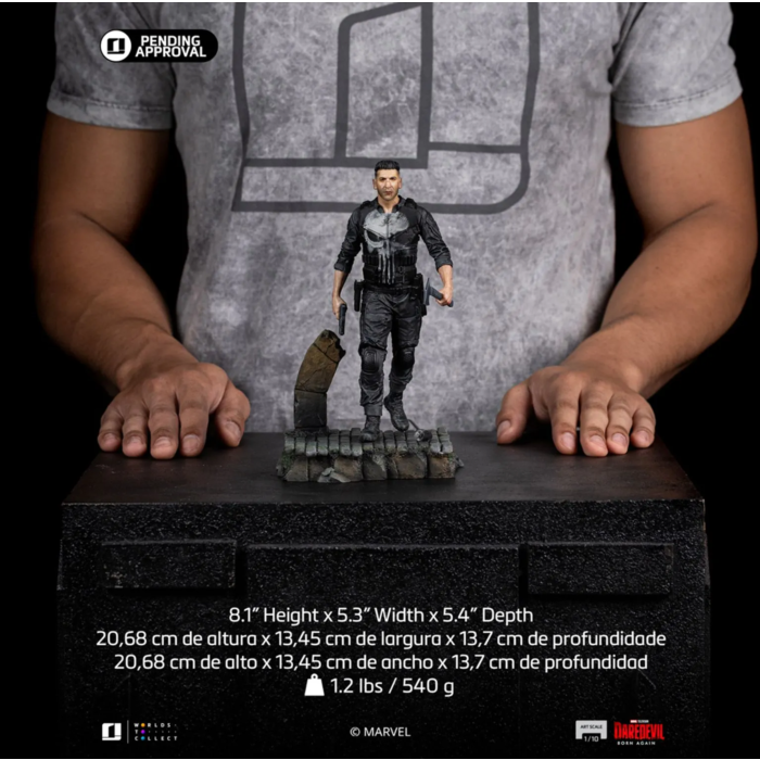 MARVEL - Punisher - Statuette Art Scale 1/10 20.68cm
