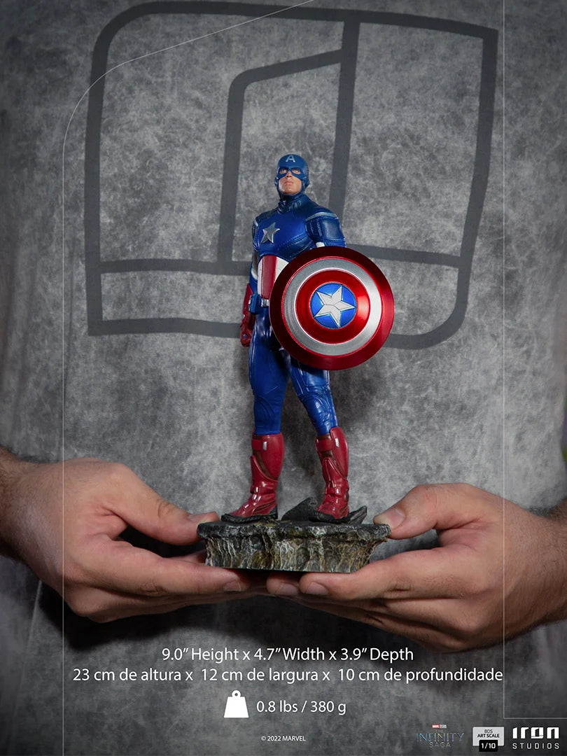 INFINITY SAGA-Captain America battle NY-Statue BDS Art Scale 1/10 23cm