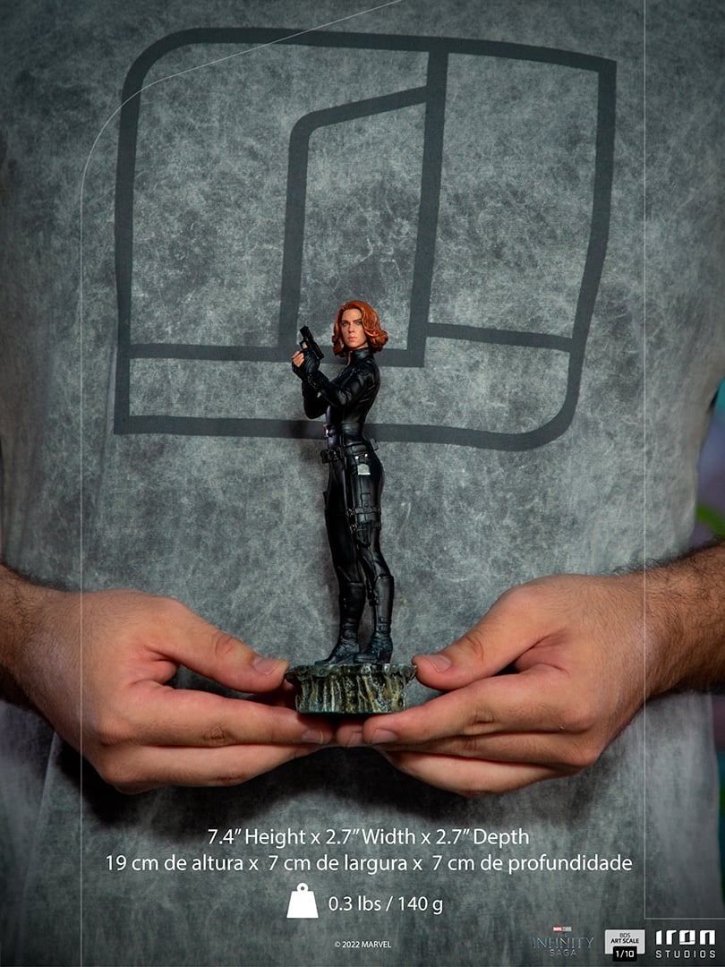 INFINITY SAGA - Black Widow battle NY - Statue BDS Art Scale 1/10 19cm