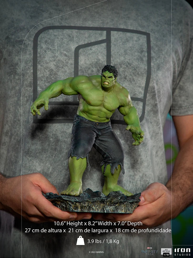 INFINITY SAGA - Hulk "battle of NY" - Statue BDS Art Scale 1/10 27cm