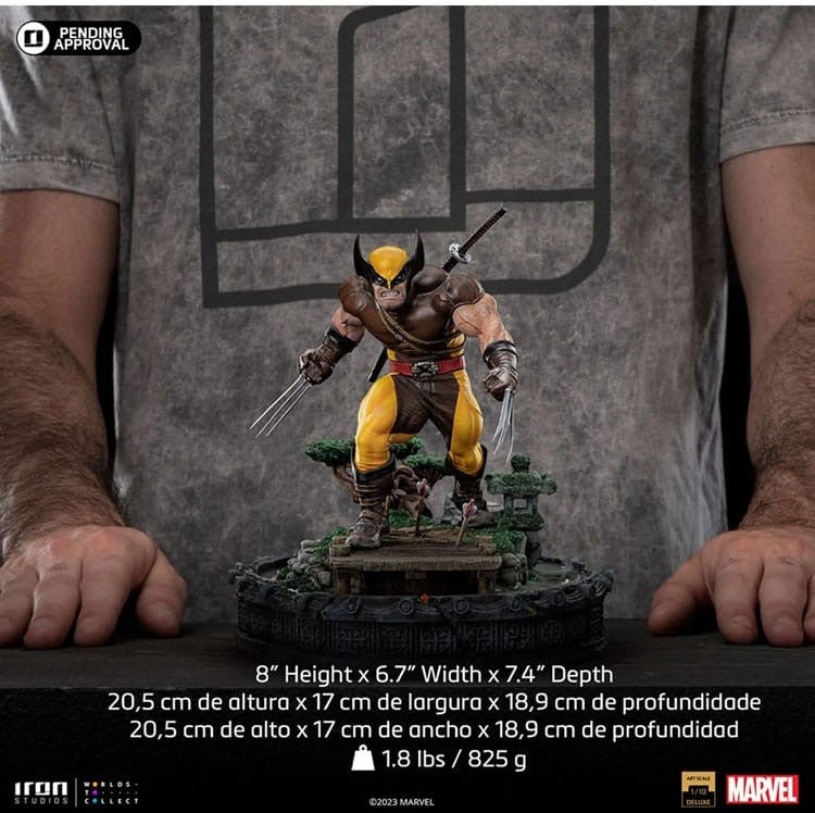 MARVEL - Wolverine Unleashed - Statuette Art Scale Deluxe 1/10 20.5cm