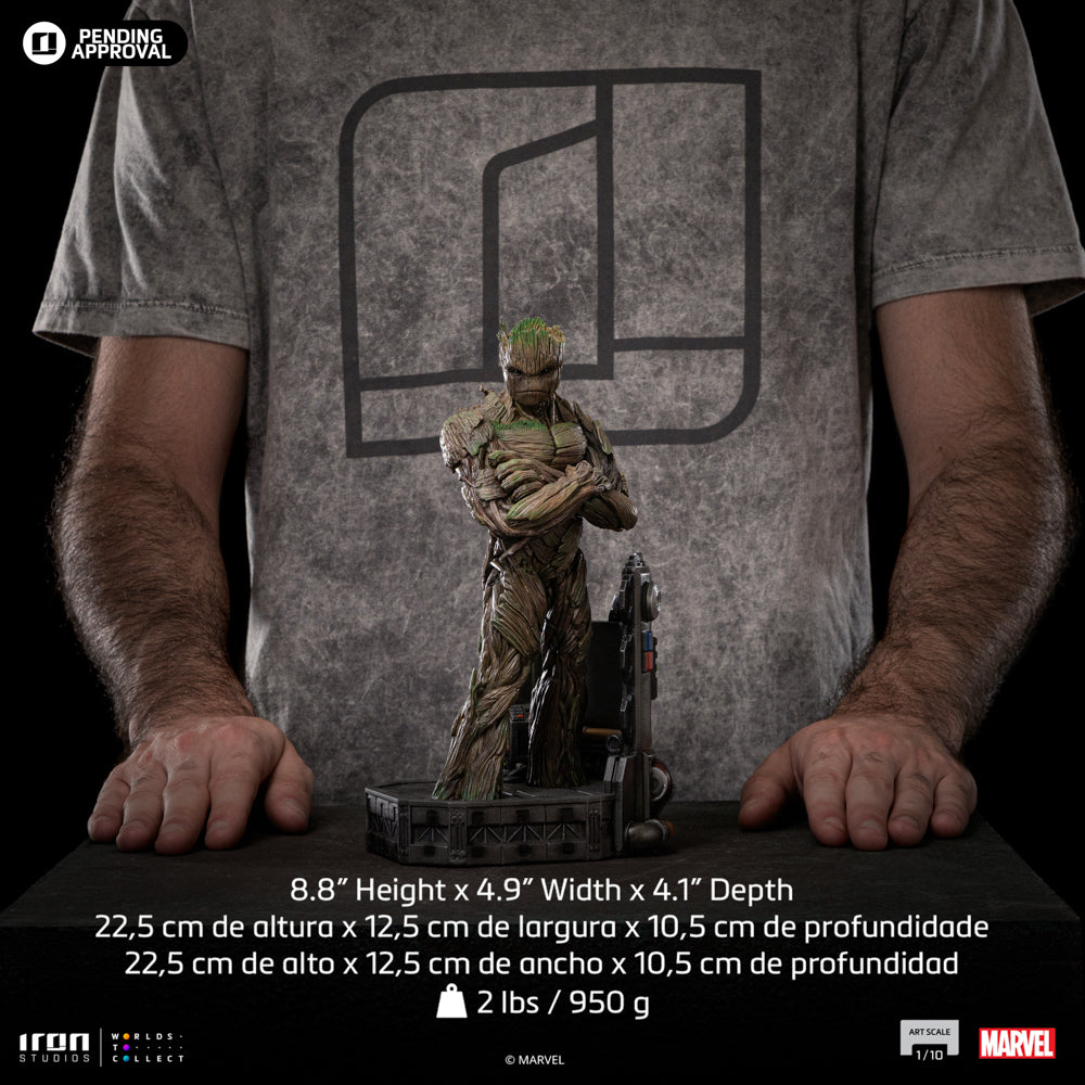 GUARDIANS OF THE GALAXY 3 - Groot - Statue Art Scale 1/10 22.5cm