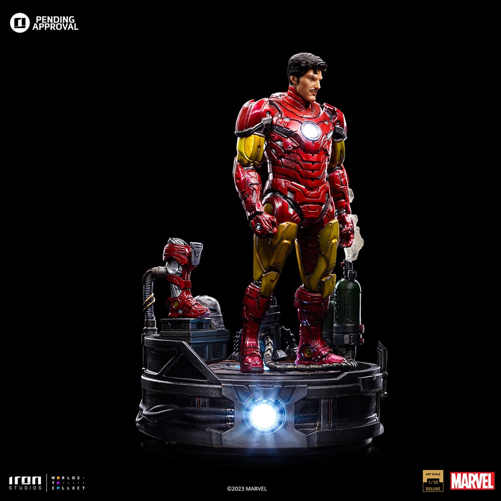 MARVEL - Iron Man Unleashed - Statuette Art Scale 1/10 23.1cm