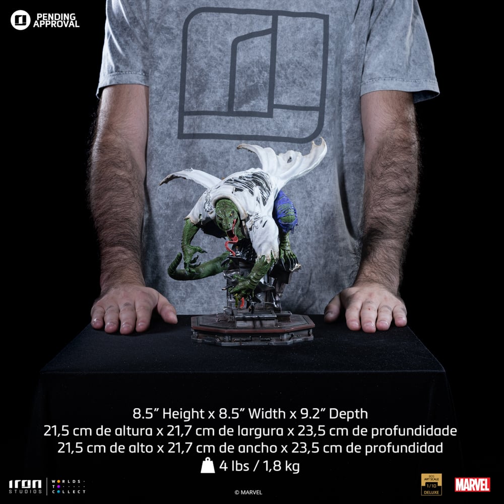 MARVEL - Lézard - Statuette BDS Art Scale 1/10 21.5cm