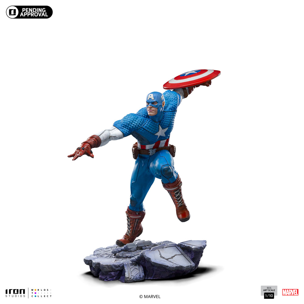 MARVEL - Captain America - Statue BDS Art Scale 1/10 22cm