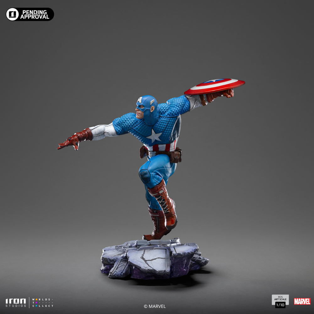 MARVEL - Captain America - Statue BDS Art Scale 1/10 22cm