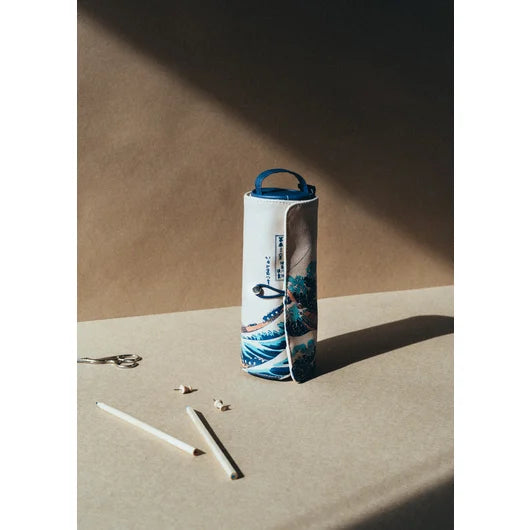 HOKUSAI - The Great Wave - Roll-Up Pencil Case