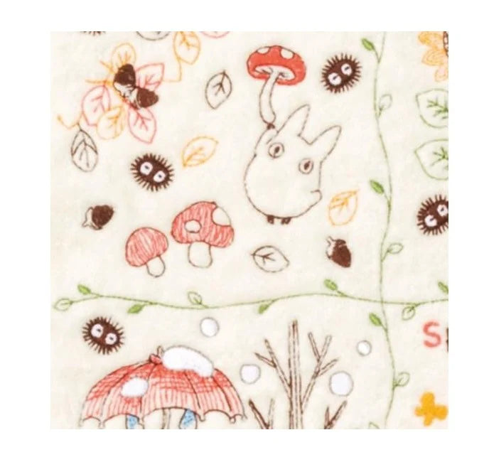 MY NEIGHBOR TOTORO - Wreath of Nuts - Mini Towel 25x25cm