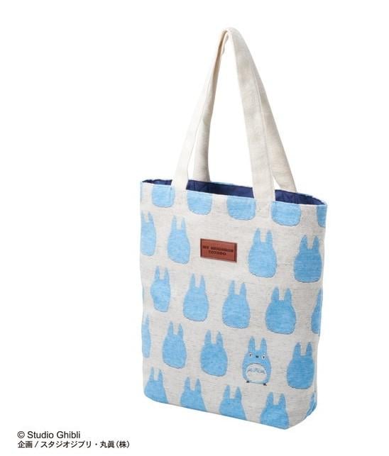 MY NEIGHBOR TOTORO - Blue Totoro - Tote bag 35x33x8.5cm