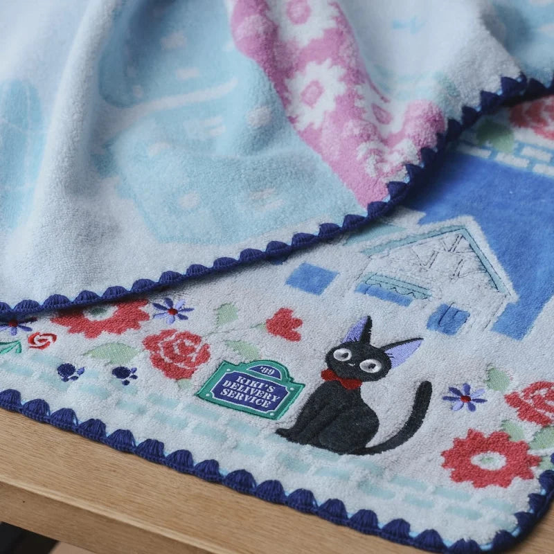KIKI'S DELIVERY SERVICE - Jiji blue sky Koriko - Towel 60x120cm