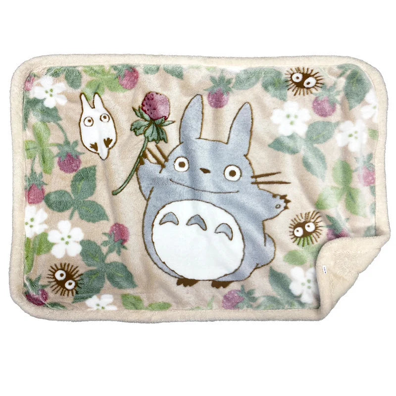 MY NEIGHBOR TOTORO - Totoro Rapsberry - Fluffy Plaid 70x100cm