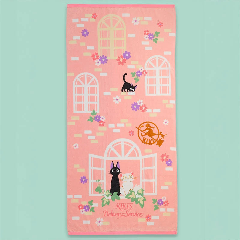 KIKI'S DELIVERY SERVICE - Sweat Pink - Bath Towel 70x140cm