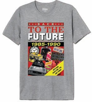 BACK TO THE FUTURE - Almanac from the future - T-Shirt Men (XXL)