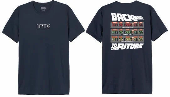 BACK TO THE FUTURE - Outatime - T-Shirt Men (S)