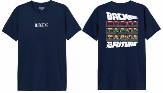 BACK TO THE FUTURE - Outatime - T-Shirt Men (S)