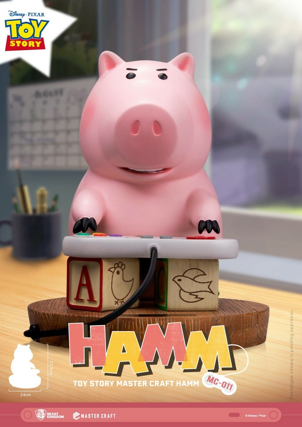TOY STORY - Hamm - Statue Master Craft 28cm