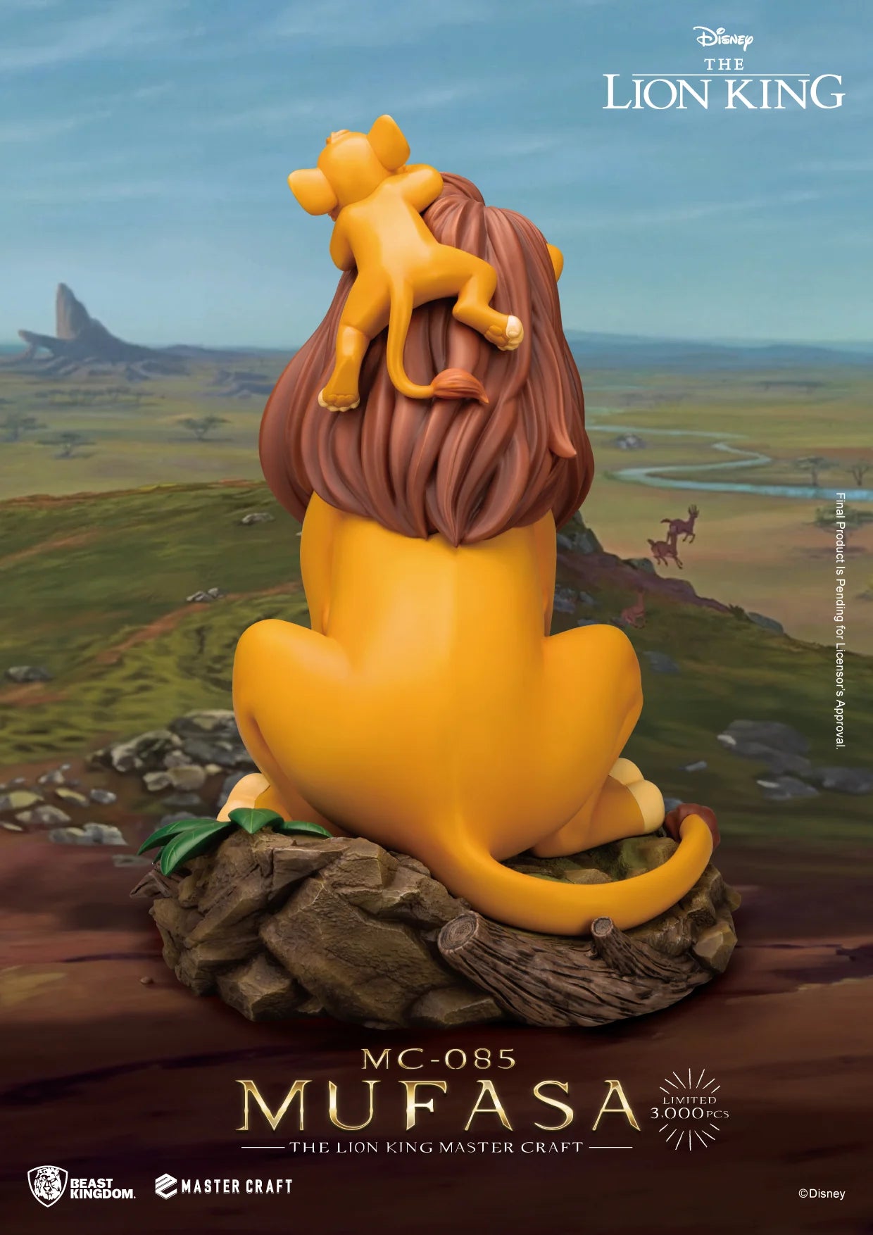 THE LION KING - Mufasa - Statue Master Craft 35.6cm