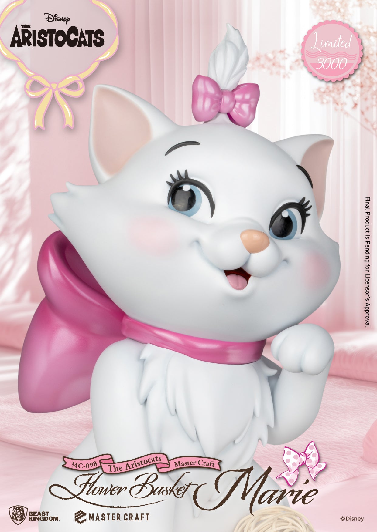 THE ARISTOCATS - Flower Basket Marie - Statue Master Craft 32.9cm