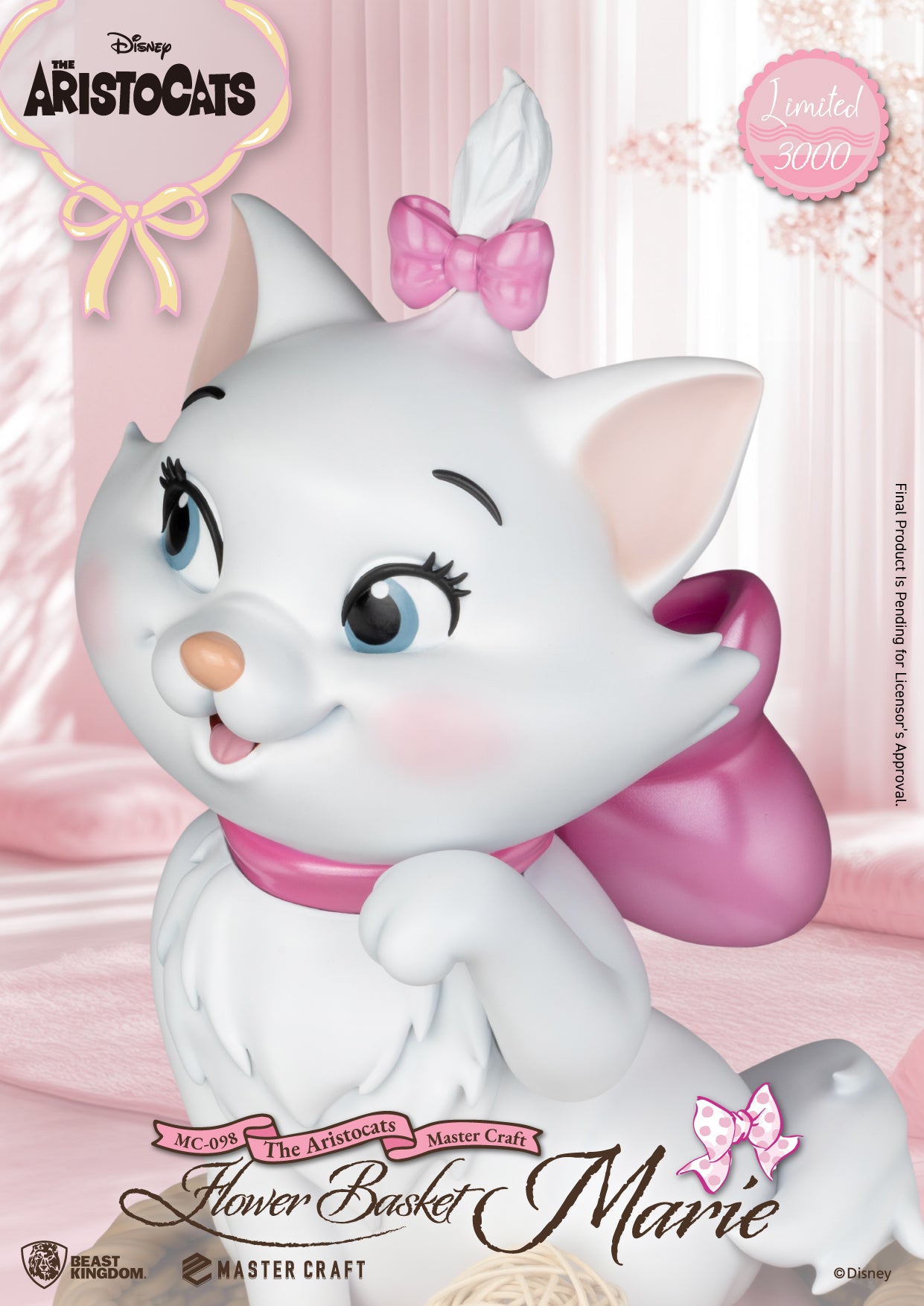 THE ARISTOCATS - Flower Basket Marie - Statue Master Craft 32.9cm