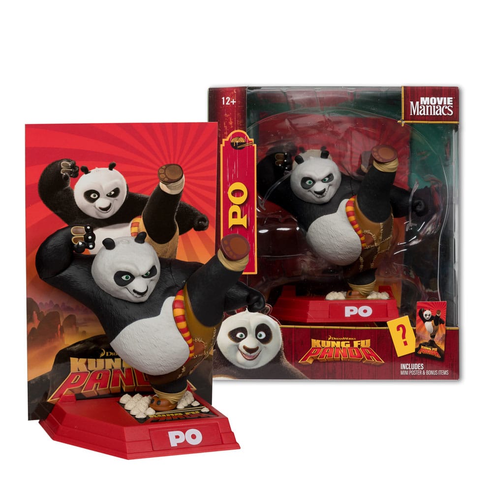 KUNG FU PANDA - Po - Statue Movie Maniacs 17cm