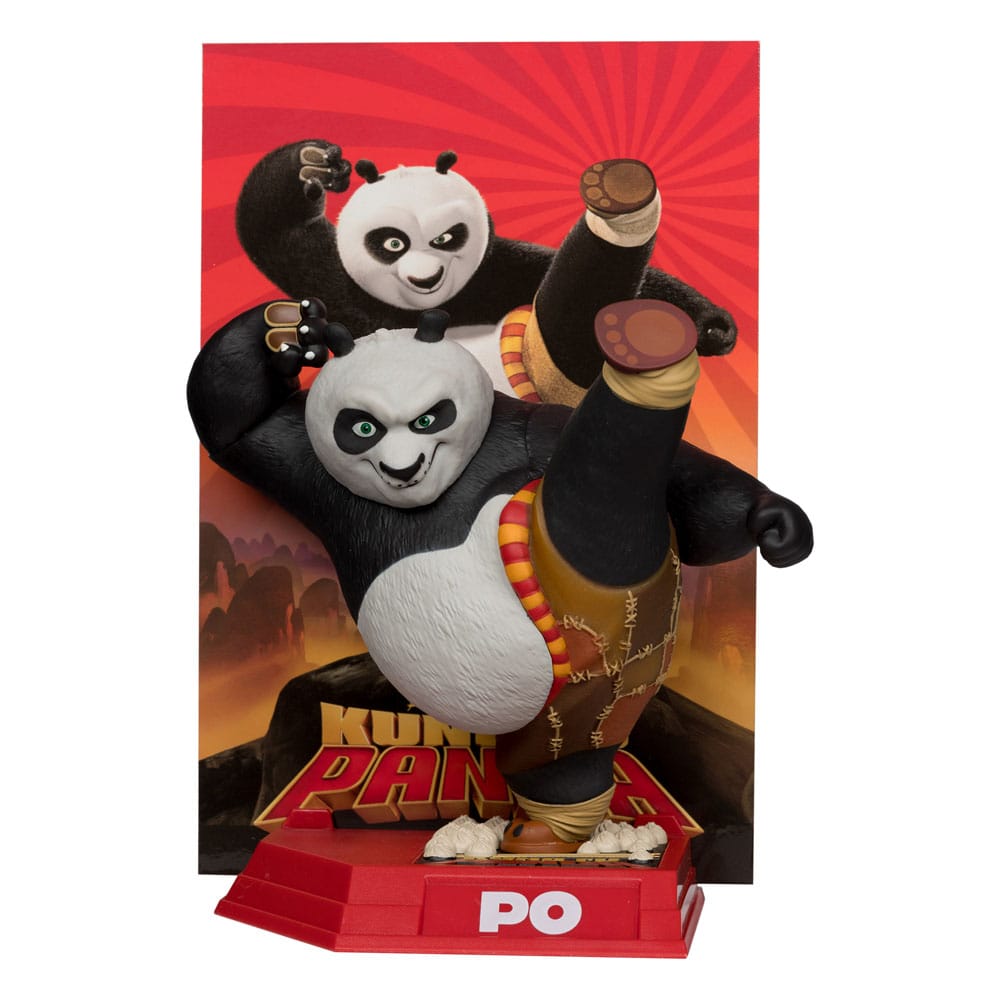 KUNG FU PANDA - Po - Statue Movie Maniacs 17cm