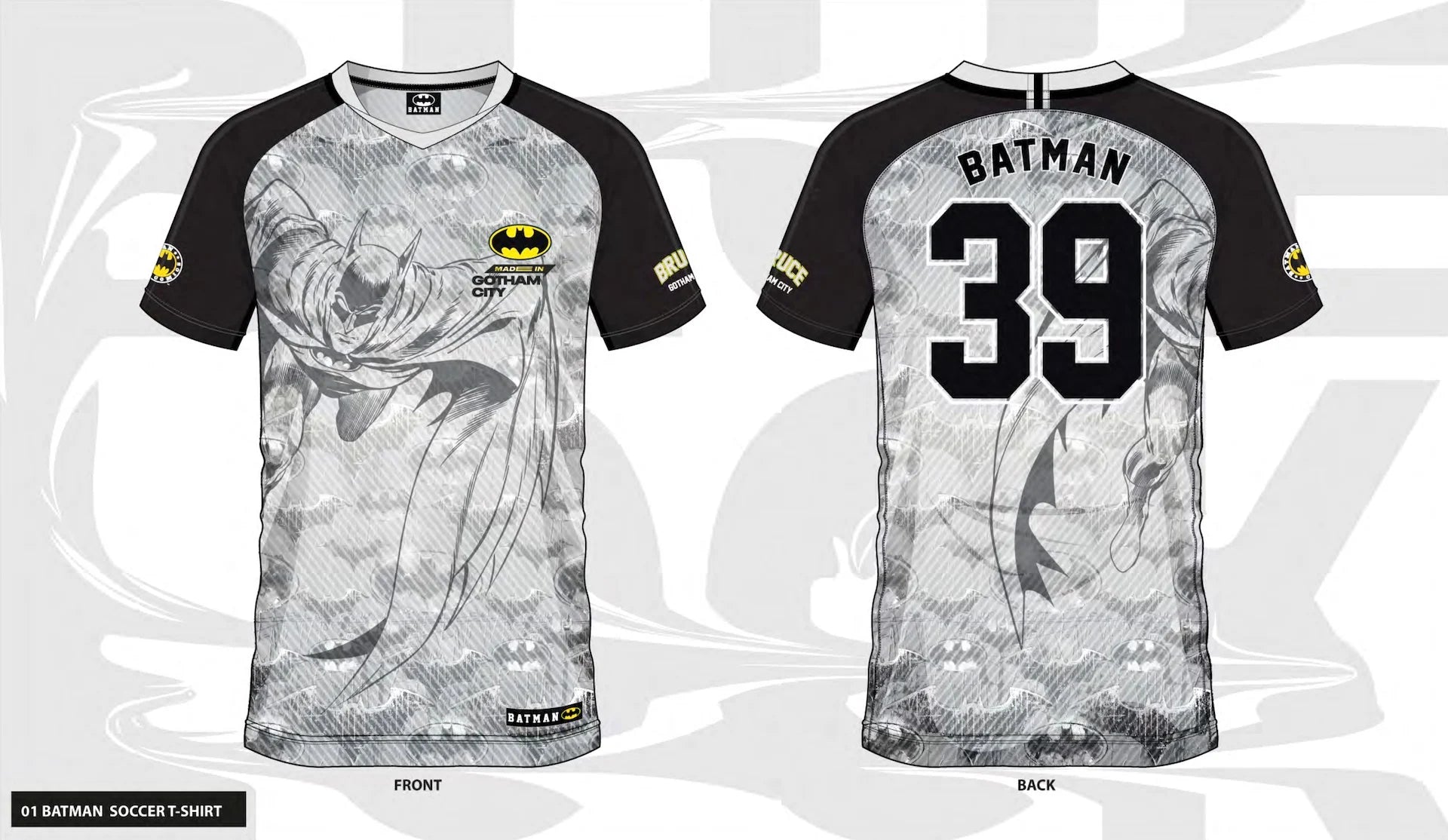 BATMAN - Batman 39 - Soccer Jersey Men (M)