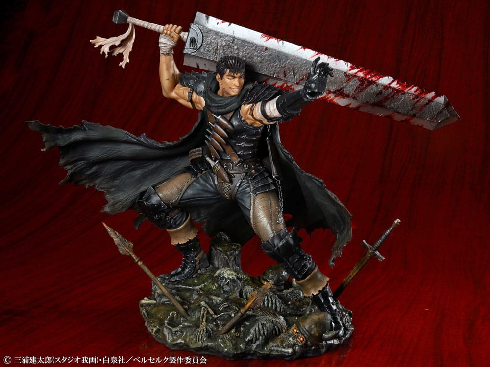 BERSERK - Guts "Black Swordsman" - Statue 1/7 26cm