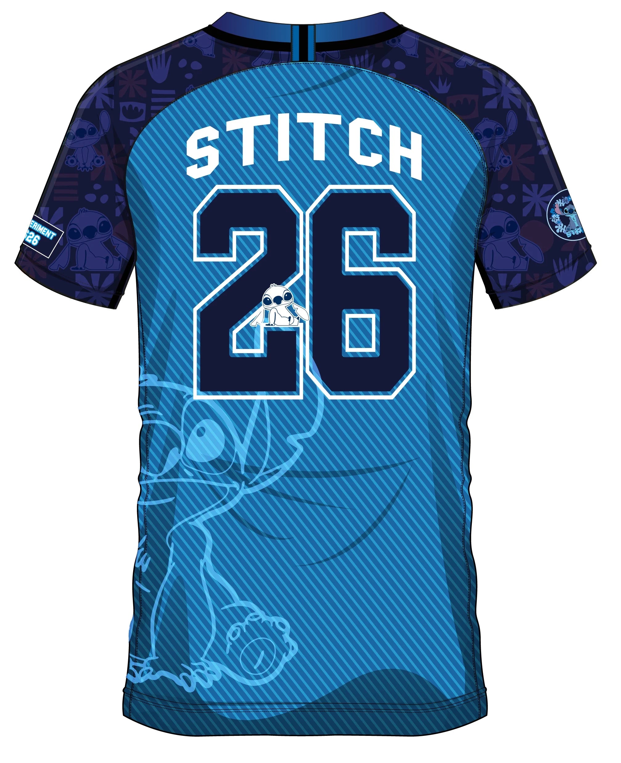DISNEY - Stitch 26 - Soccer Jersey Men (XL)