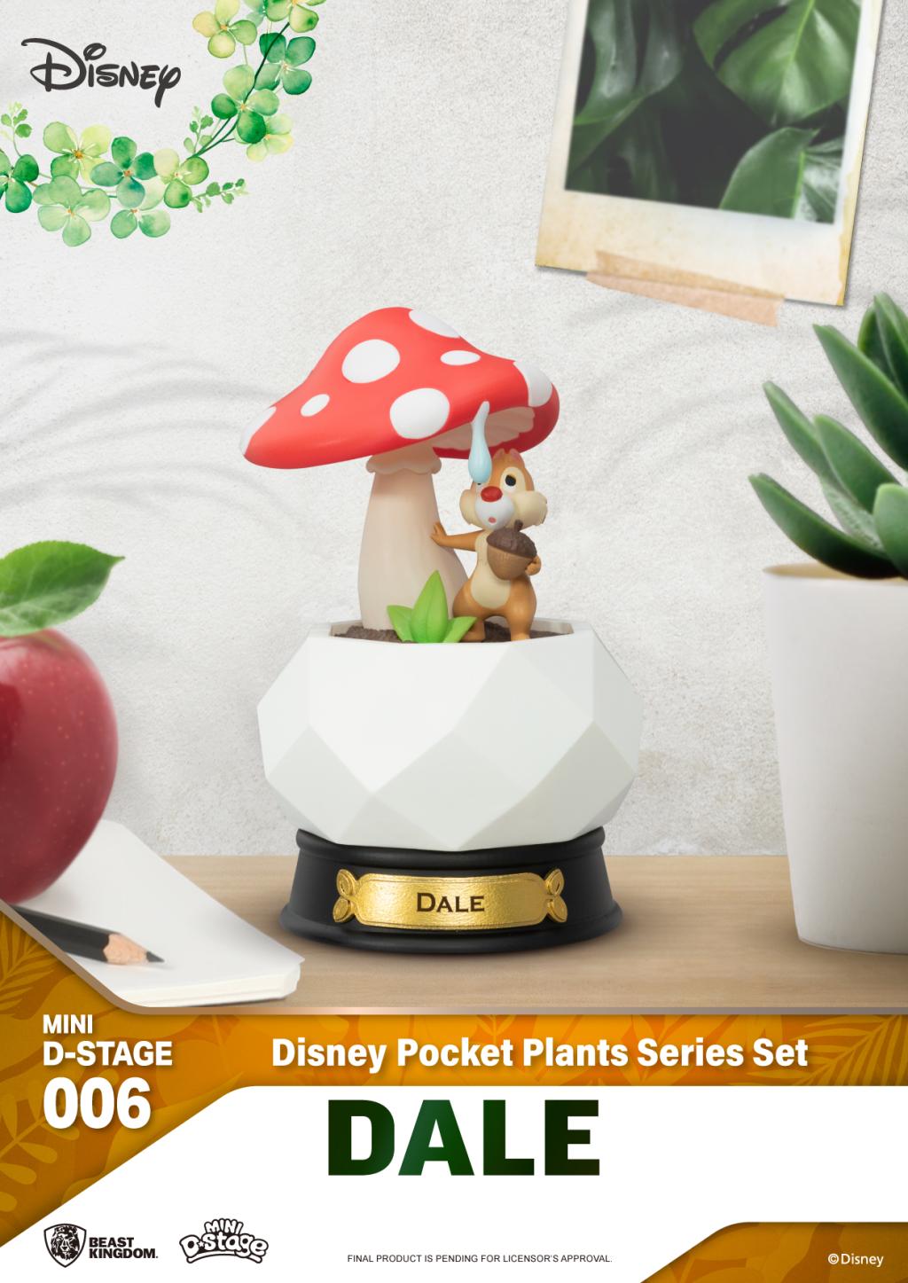 DISNEY - Pocket Plant Series - Pack 6 Mini D-Stage 10cm