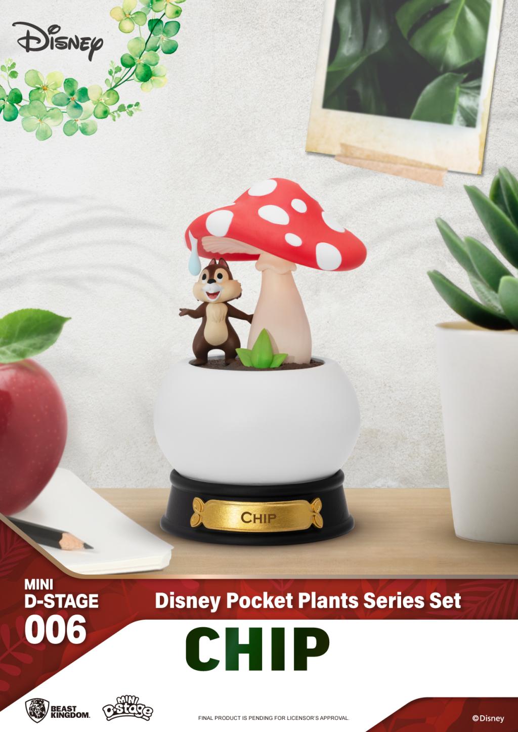 DISNEY - Pocket Plant Series - Pack 6 Mini D-Stage 10cm