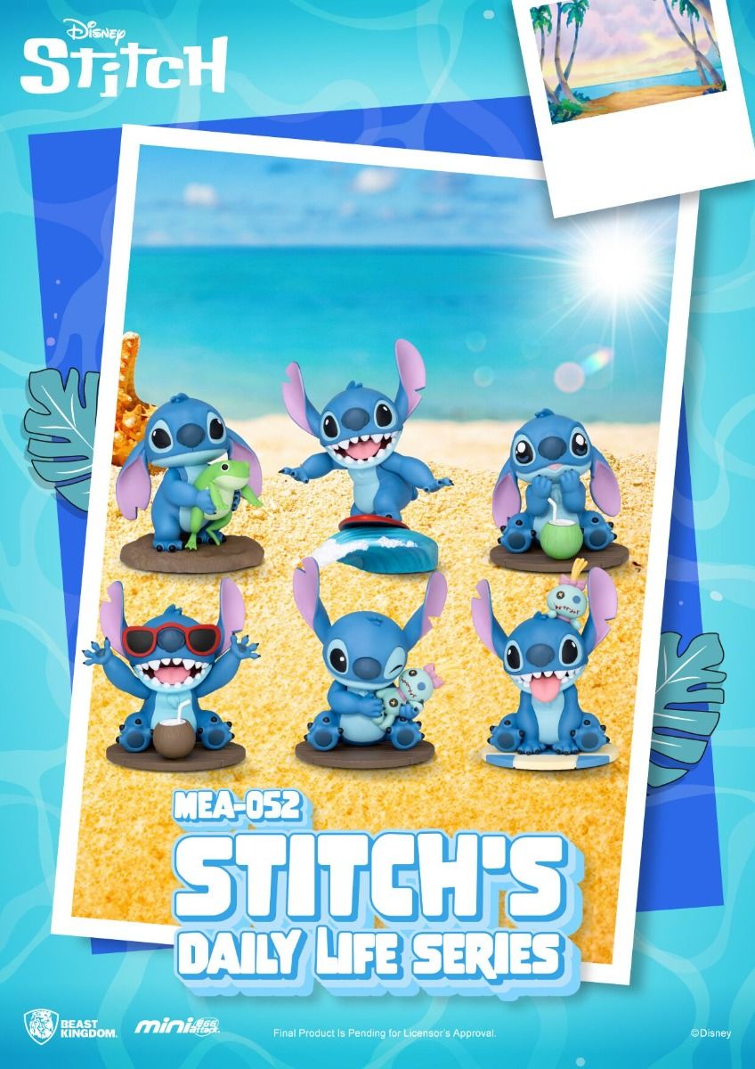 LILO & STITCH - Stitch's Daily Life Series - 6 Figure set 8 cm