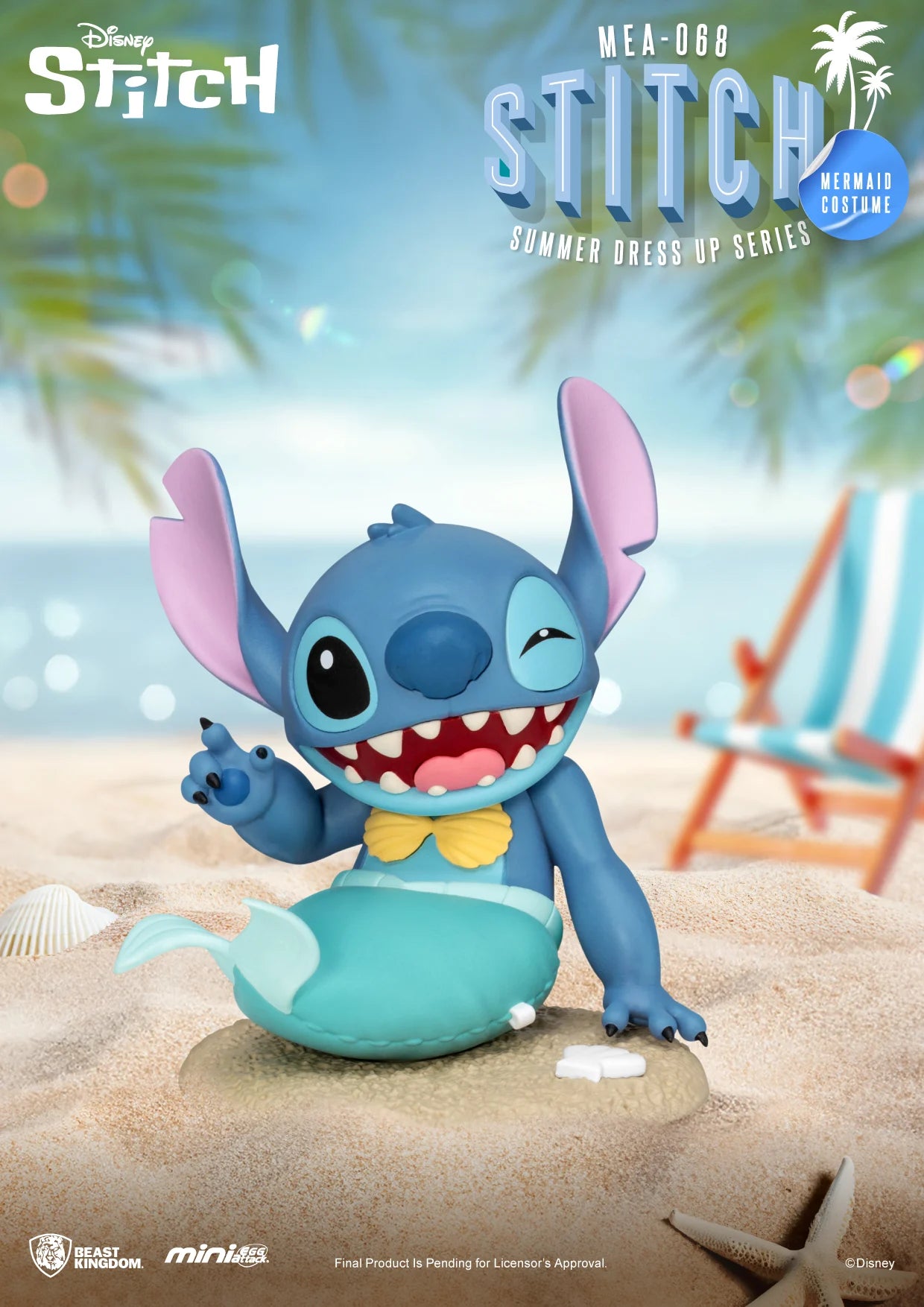 LILO & STITCH - Stitch Summer dress up - 6 Figure set 9cm