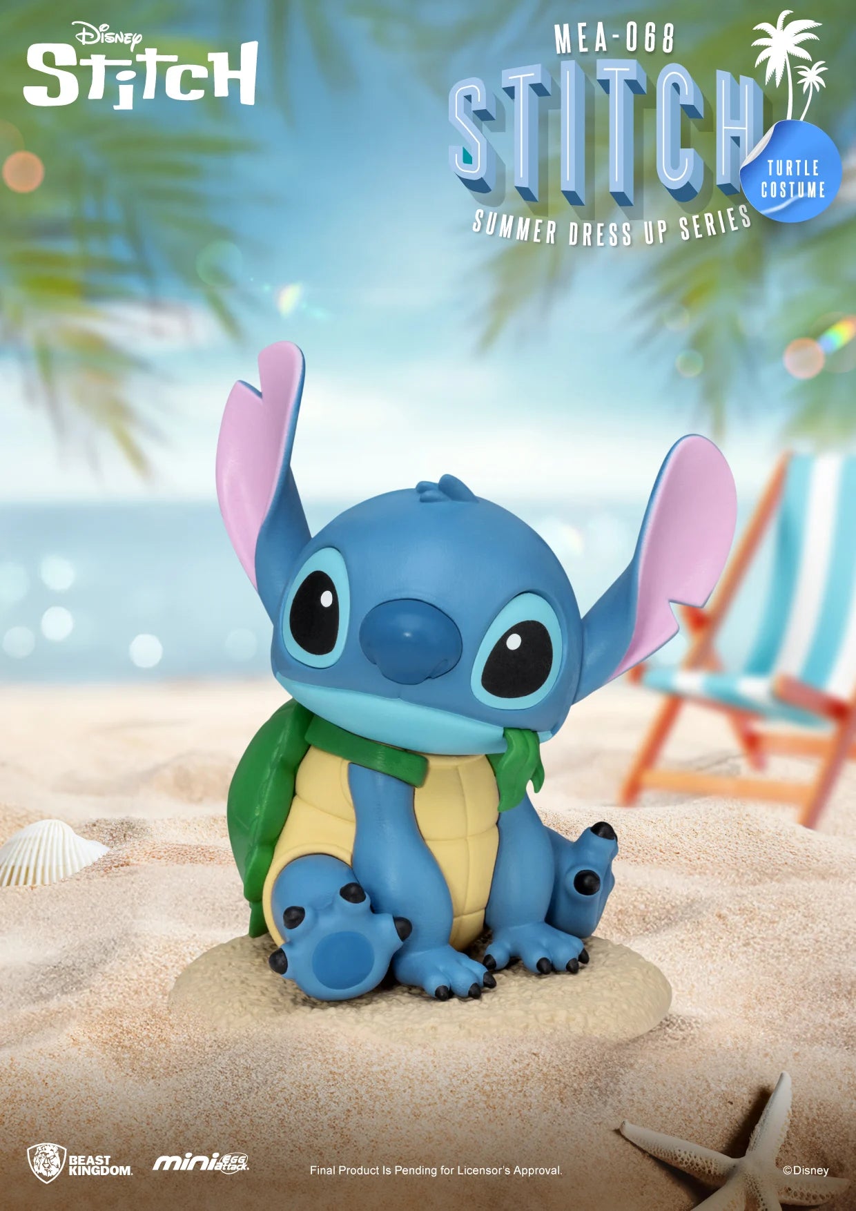 LILO & STITCH - Stitch Summer dress up - 6 Figure set 9cm