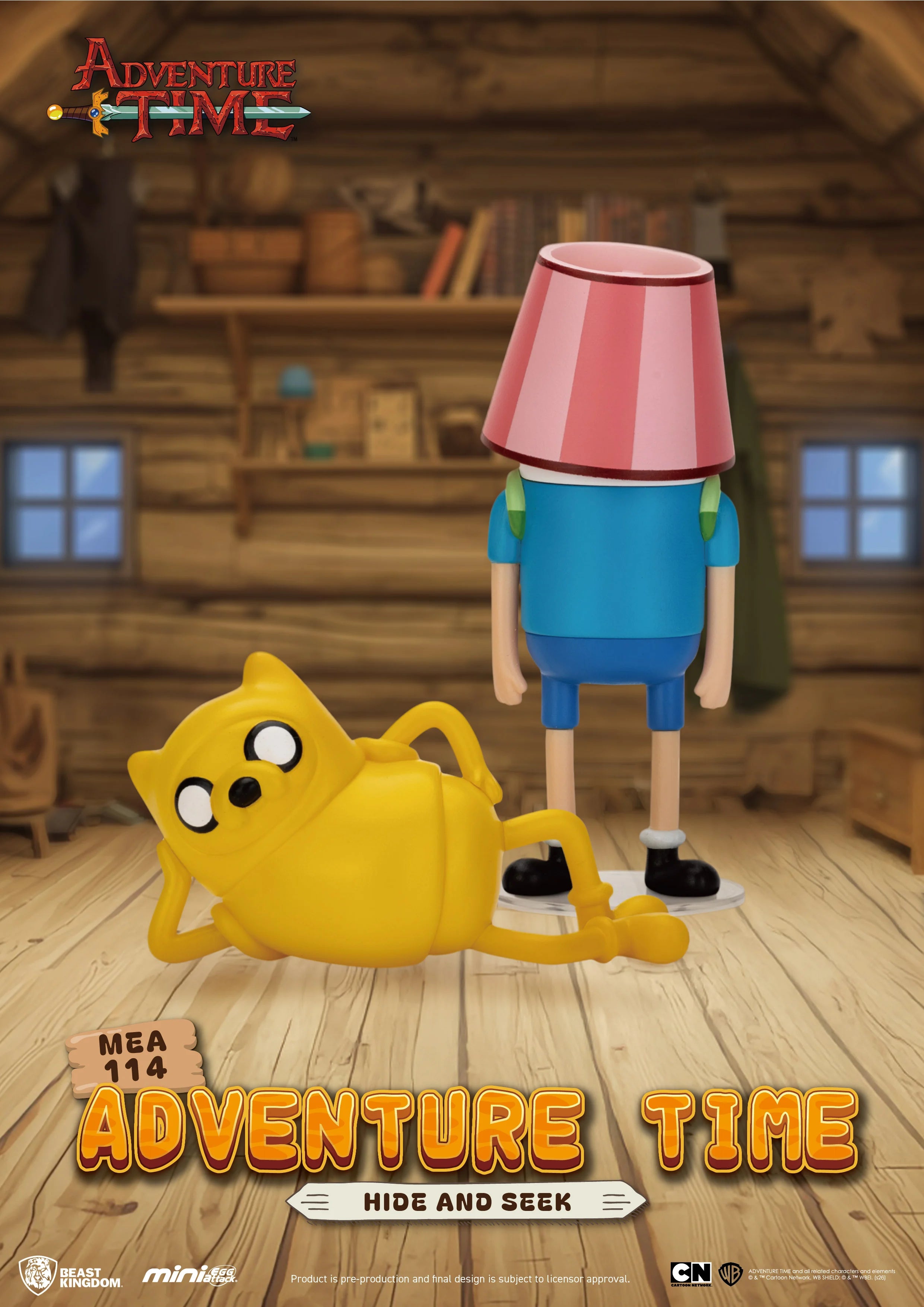 ADVENTURE TIME - Blind Box - 6 Figure set 9.4cm