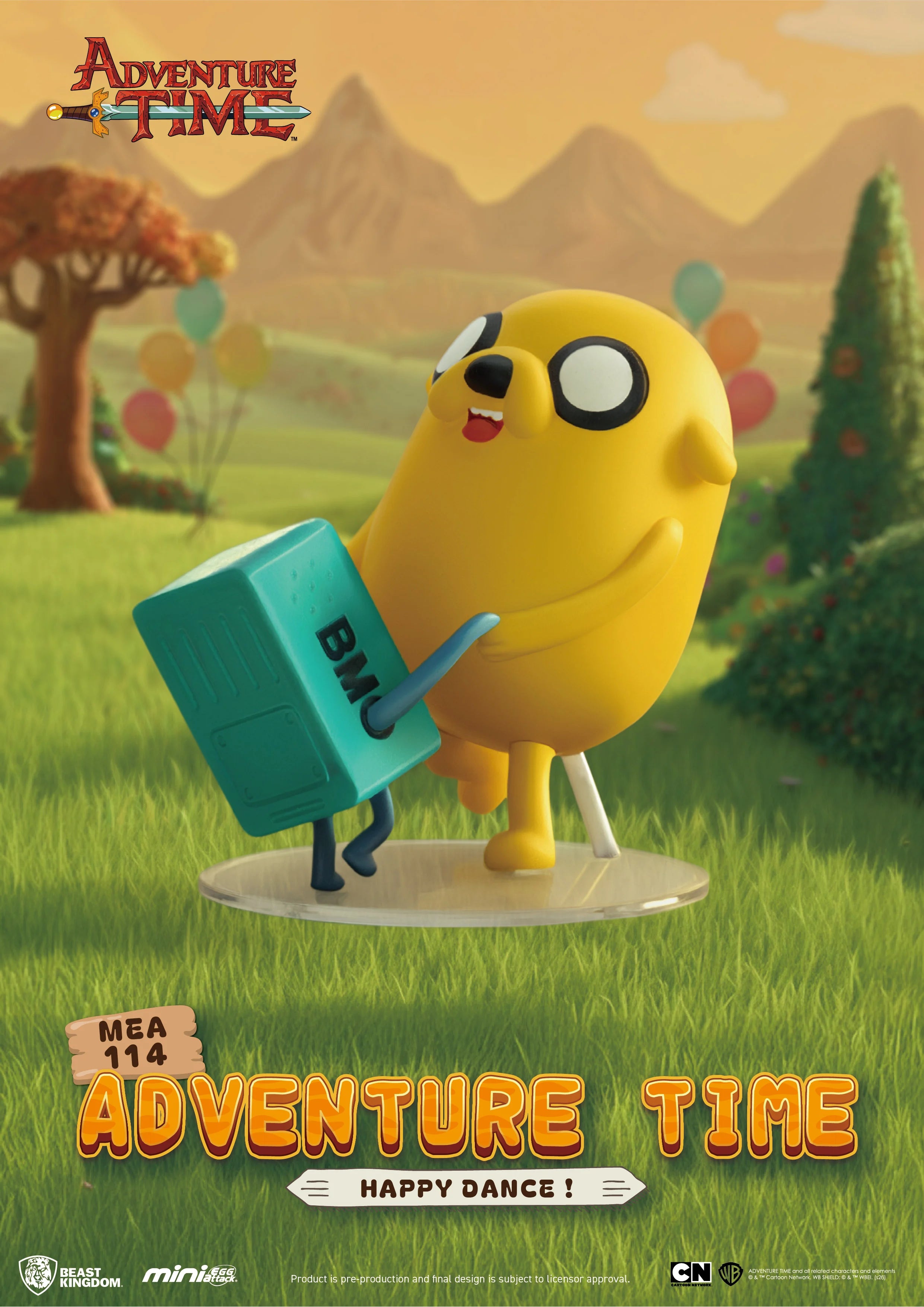 ADVENTURE TIME - Blind Box - 6 Figure set 9.4cm