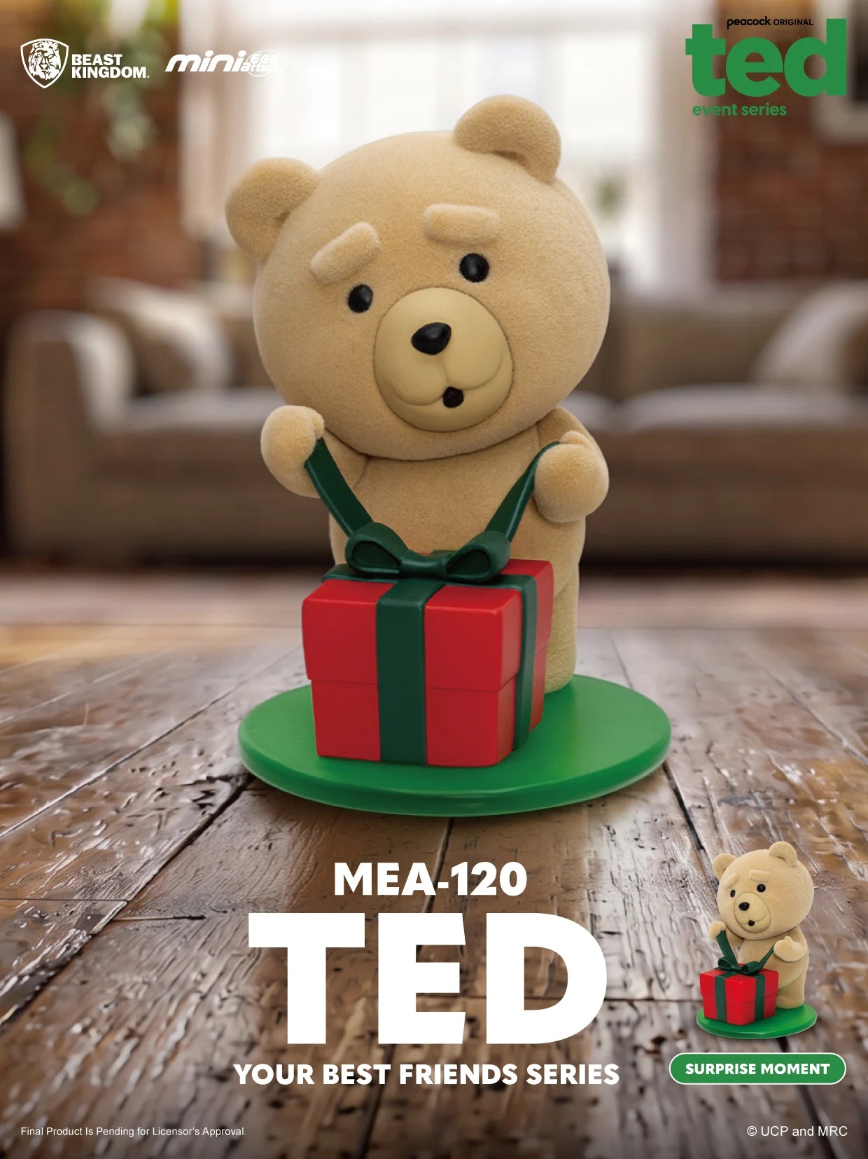 TED - Ted Your Best Friends Series - Set 6 Figure 8 cm