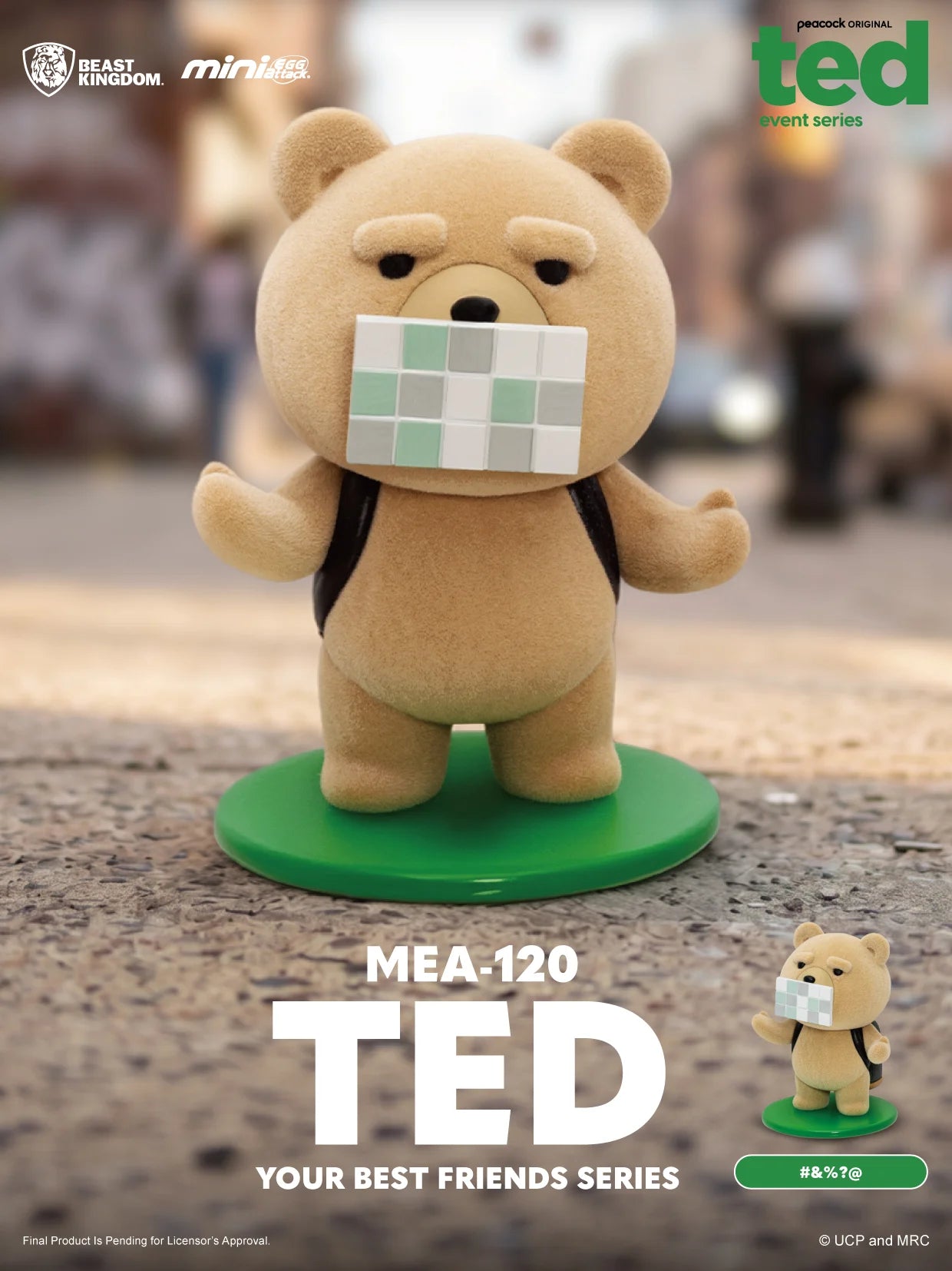 TED - Ted Your Best Friends Series - Set 6 Figure 8 cm