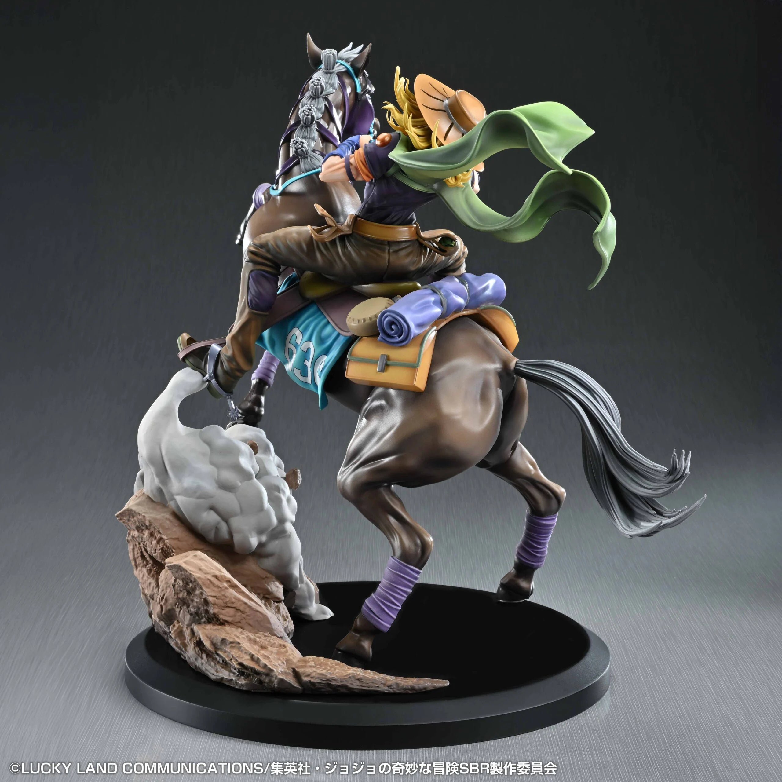 JOJO PART 7 - Gyro Zeppeli & Valkyrie - Figure Super Figure Art 31cm