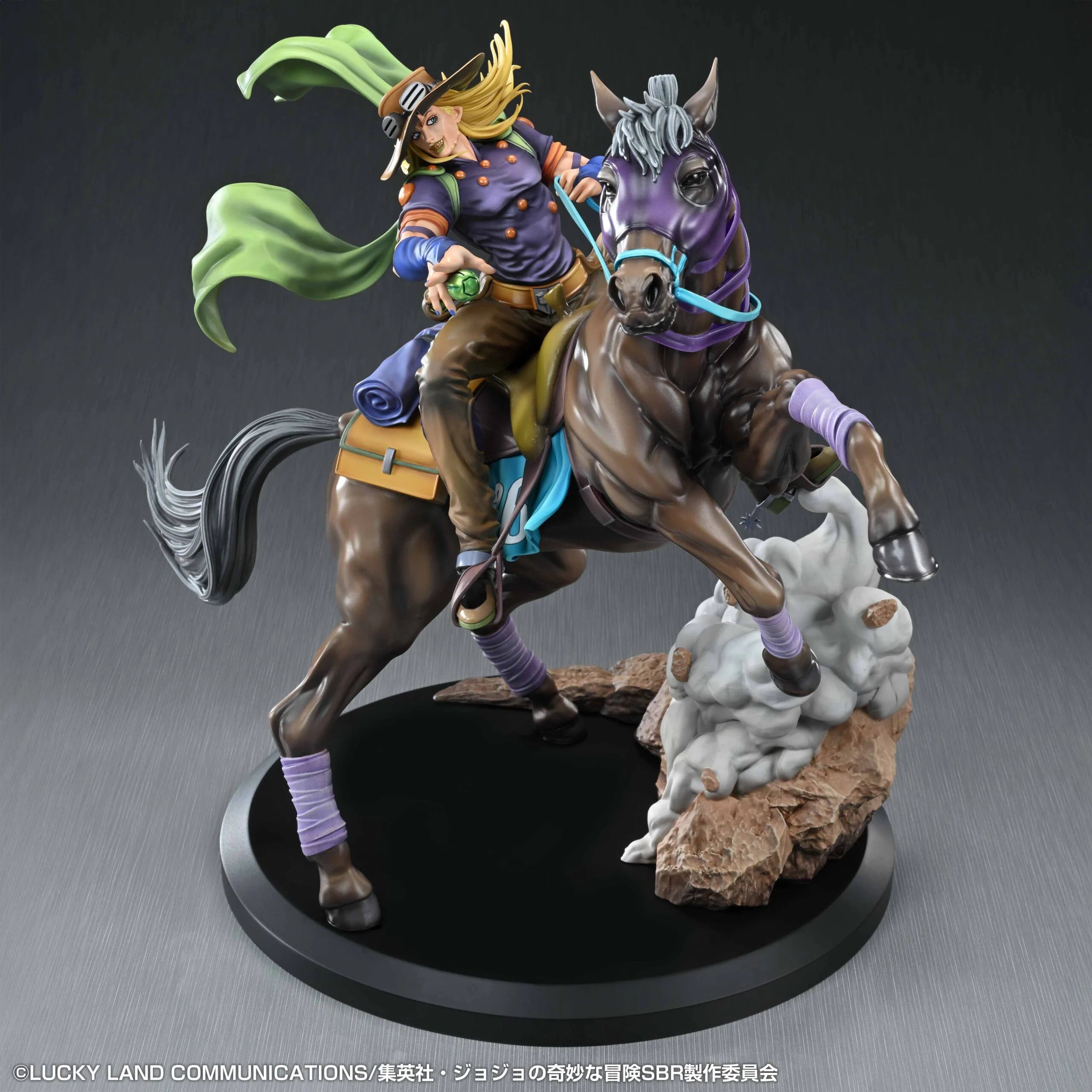 JOJO PART 7 - Gyro Zeppeli & Valkyrie - Figure Super Figure Art 31cm
