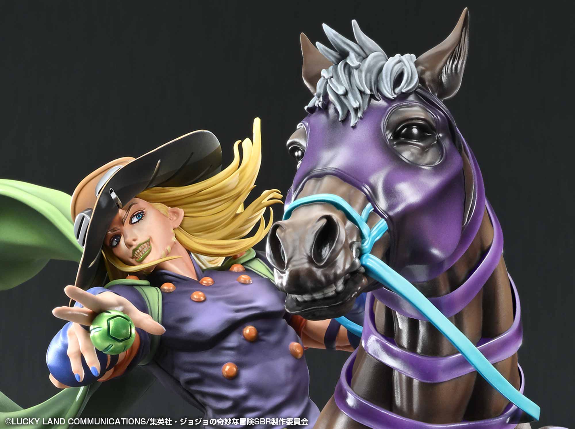 JOJO PART 7 - Gyro Zeppeli & Valkyrie - Figure Super Figure Art 31cm