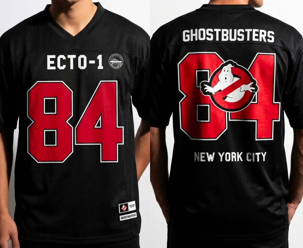 GHOSTBUSTERS - Ecto-1 - T-Shirt Sports US Replica unisex (S)