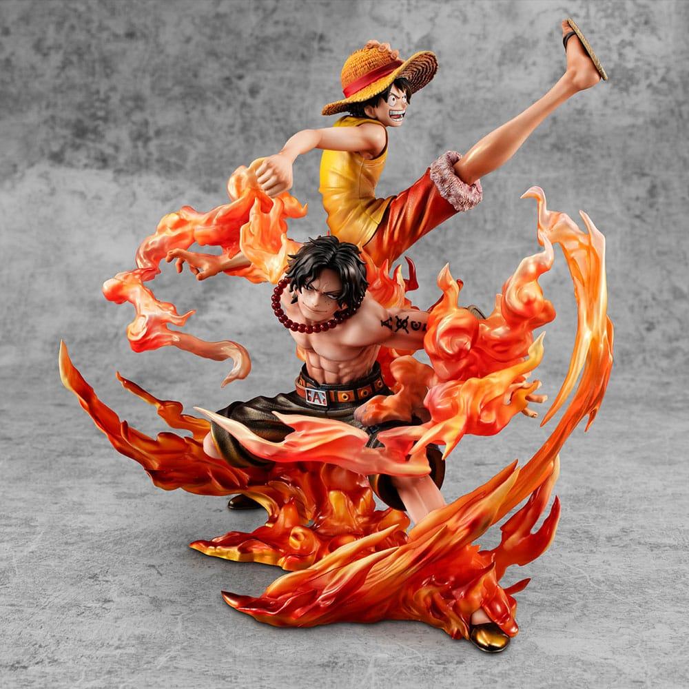 ONE PIECE - Luffy & Ace "Bond between brothers" - Statue P.O.P. 25cm